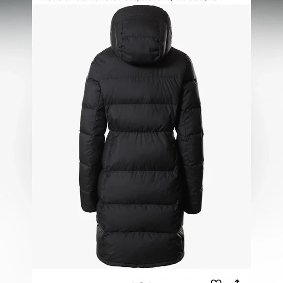 NEW The North Face Down Feather Metropolis Parka - Black - 1X Slim Fit - Picture 3 of 13